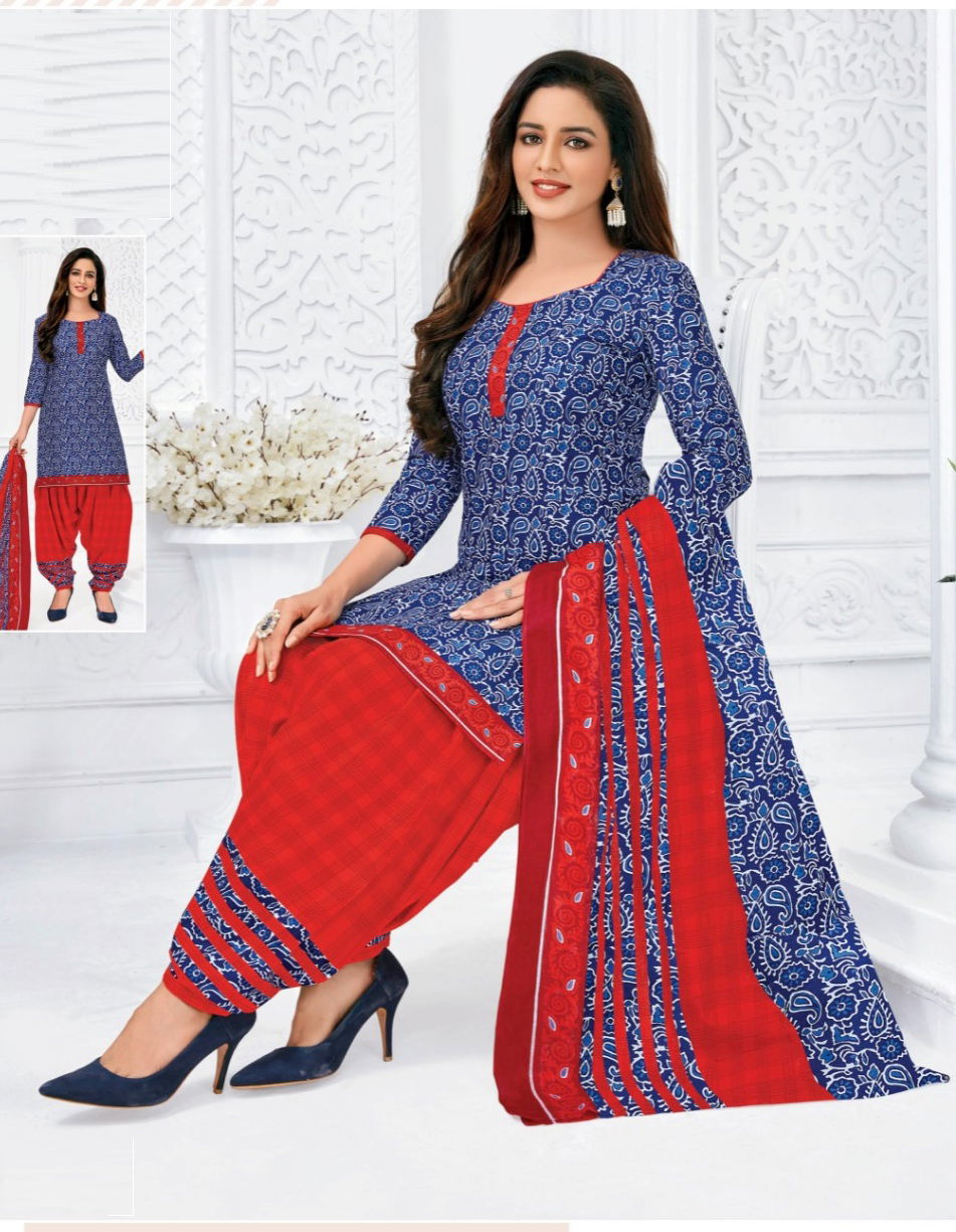 Mcm Priya 13 Latest Ready Made Patiyala Regular Wear Dress Collection